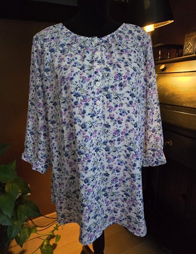 Weißgemusterte bluse von - bluse,