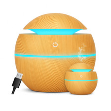 2-in-1 Luftbefeuchter & Aroma Diffuser Raumerfrischer Aromatherapie Ultraschall