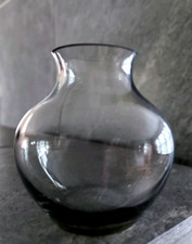 Rauch - Glas Vase Tischvase Kunstglas Vase leicht braun klar 7cm hoch Deko Top