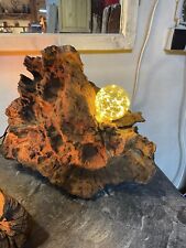 Wurzelskulptur/Tischlampe aus