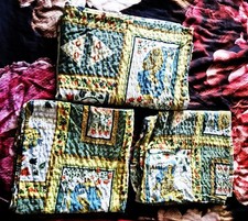 Bettwäsche Indien Style 130 x 200cm + 2x Kissenbezug 80 x 80 cm 100% Baumwolle