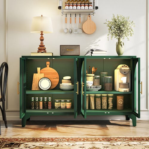 Metal sideboard buffet cabinet - sideboard,