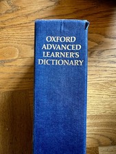 OXFORD ADVANCED LEARNER'S DICTIONARY, 4th Edition
