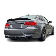HECKSPOILER passend für BMW e92, PS Schwarz Heckspoilerlippe