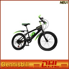 20 Zoll 6 Gang Kinderfahrrad Doppelscheibenbremse MTB Jugendrad Mountainbike