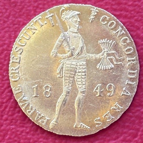 Dukat niederlande 1849 ss - 1,