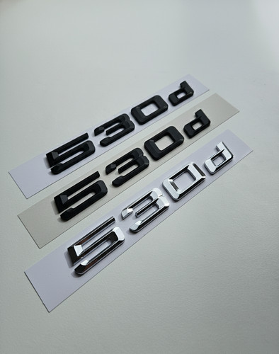 530d emblem schwarz - 530d, /