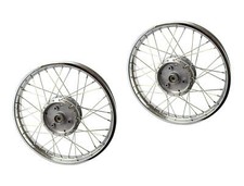 2x Speichenrad Satz Stahlfelge