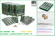 6x-2-Euro-Münzalbum-2004-2023