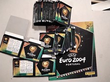 Panini Euro 2004 Lot 100 Tüten + Album + 2 Original Leerkartons