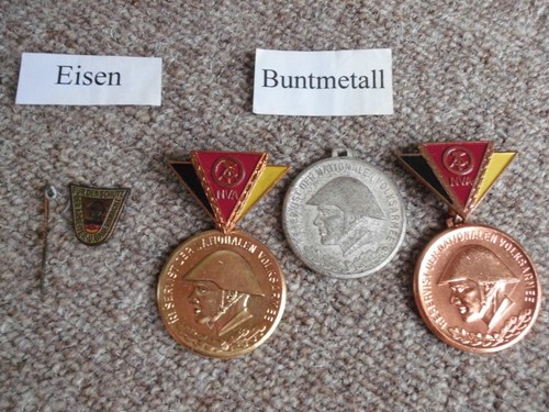 Reservistenabzeichen nva - 4x, nva/