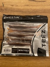 Westin MinitEEZ 12,7 cm / 5” – Softbaits in Motoroil, Zander, Hecht und Barsch