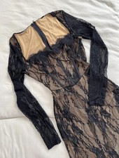 Spitzen Korsett Abendkleid