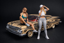 1:24 Diorama Figuren Fraue