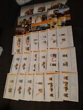 Prospekte Technische Daten Bauma JCB Bagger Radlader Großer Konvolut 