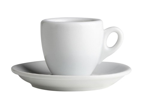Espresso tasse palermo weiß - tasse,