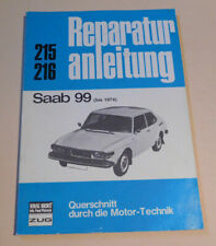 Reparaturanleitung Saab 99, bis Baujahr 1974