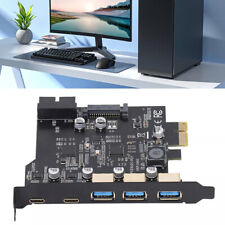 PCIe Zu USB 3.2 Karte 5 Port PCIe Erweiterungskarte 2 USB Typ C Für OS X