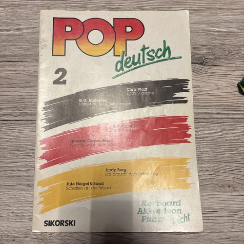 Noten pop deutsch - -,