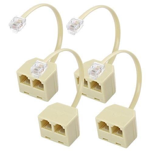 Telefon splitter 6p4c rj11 - splitter, 1