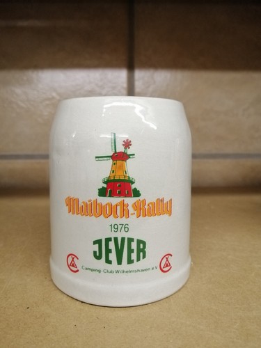 Jever bierkrug seidel keramik - bierkrug,