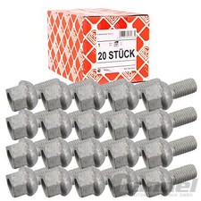 20x FEBI RADSCHRAUBE KUGELBUND