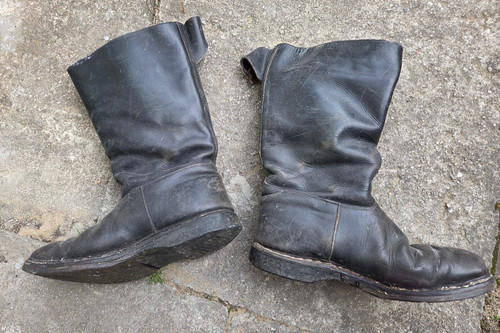 Flieger pelz stiefel - flieger-pelz-stiefel, zipp