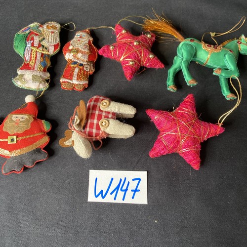 Christbaumschmuck aus stoff - christbaumschmuck,