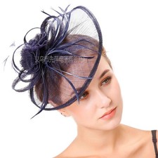 Damen Stirnband Hut Fascinator Hochzeit Party Abschlussball Braut Kopfbedeckung