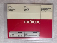 REVOX ANLEITUNG
