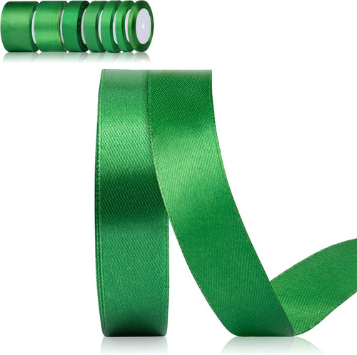 Satinband grün 20mm 22m - 20mm,