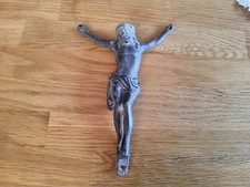 Jesus Korpus aus Metall , eventuell  Zinn  ?  Ohne Kruzifix