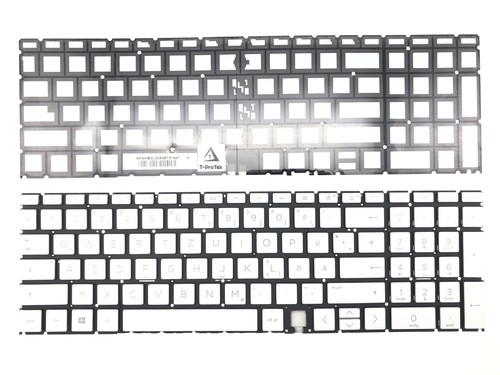 Tastatur keyboard silber - de,