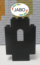 ( F10/1 ) Lego 1x 4444 Ritterburg Paneel Wand Mauer schwarz 6086 6085 6278 6292