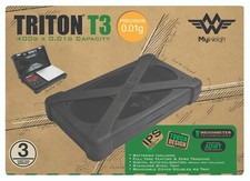 Triton T3-400 robuste digitale Präzisionswaage 400 g x 0,01 g 