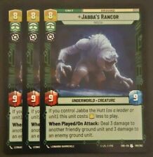 Star Wars Unlimited - Jabba's Rancor  091 (3× Playset) SHD (Near Mint)