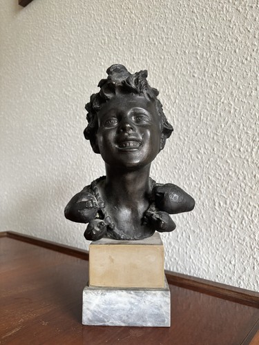 Antike bronzebüste - antike,