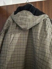 Wellensteyn Winterjacke XXL Karierte Herrenjacke mit Kapuze Neuwertig Wie Neu
