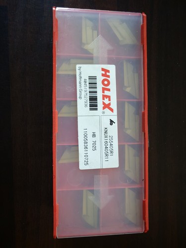 10x wendeschneidplatten holex - 10x,