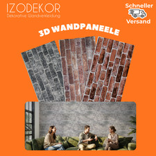 IZODEKOR 3D Wandpaneele Stein-