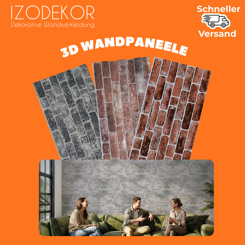 Izodekor wandpaneele stein - izodekor, 3d