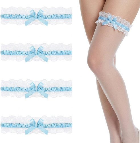 Stück strumpfband blau - strumpfband,