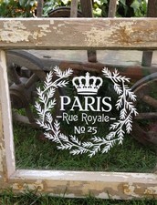 Shabby Chic Wasserf.Aufkleber