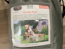 Alsa Brand Hundepool Hunde_Pool 120cmx30cm ohne aufpumpen