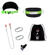 Baumpflege SET Klettergurt Bauchgurt Kletterausrüstung EN358, Seil Fallschutz