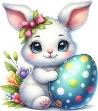 Cartoon Osterhase Hase