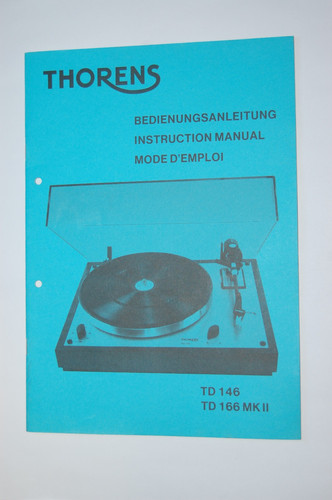Originale thorens td146 - td146, 166