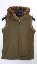 Marmot Outdoor Weste,Ski-Weste,Gr. M, khaki,innen gefleect,schöne Fell-Kapuze