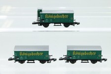 Z Märklin mini-club Bierwagen mit Führerhaus Königsbacher Güterwagen DC N108