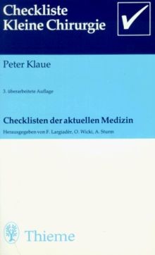 Checklisten der aktuellen